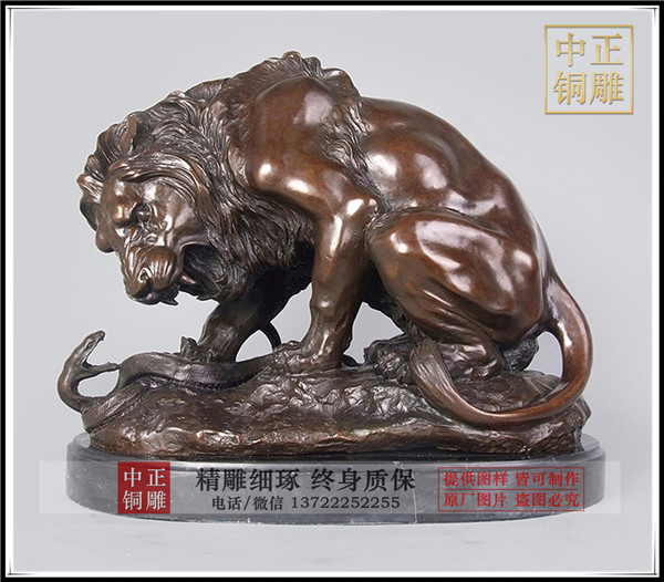 銅獅子供應(yīng)商|銅獅子定做廠家