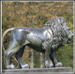 2米銅獅子|大型銅獅子