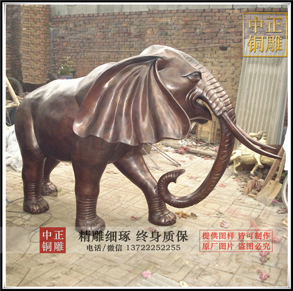 鑄銅大象|銅大象廠家