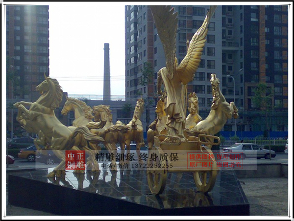 廠家直銷(xiāo)銅馬雕塑