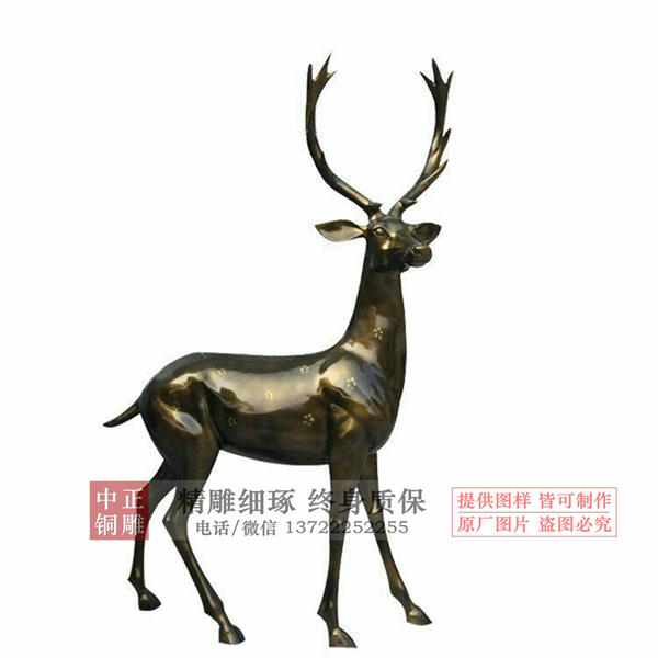 商場(chǎng)抽象鹿