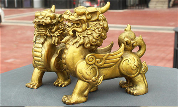 招財銅貔貅雕塑