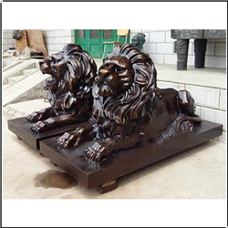 經(jīng)典黃銅匯豐獅子