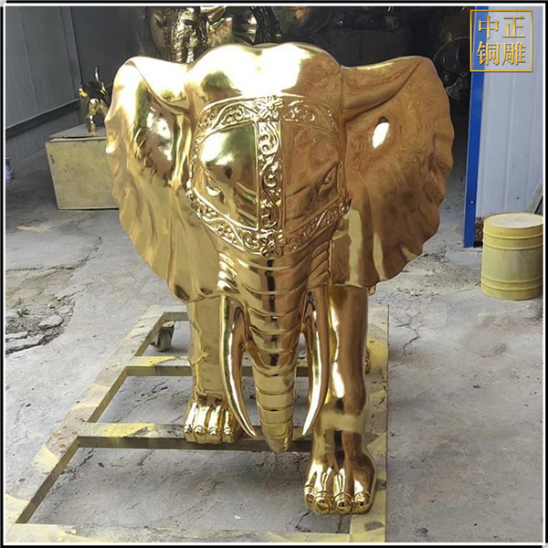 彩繪貼金銅大象.jpg 彩繪貼金銅大象.jpg