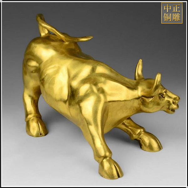 風(fēng)水銅牛擺件