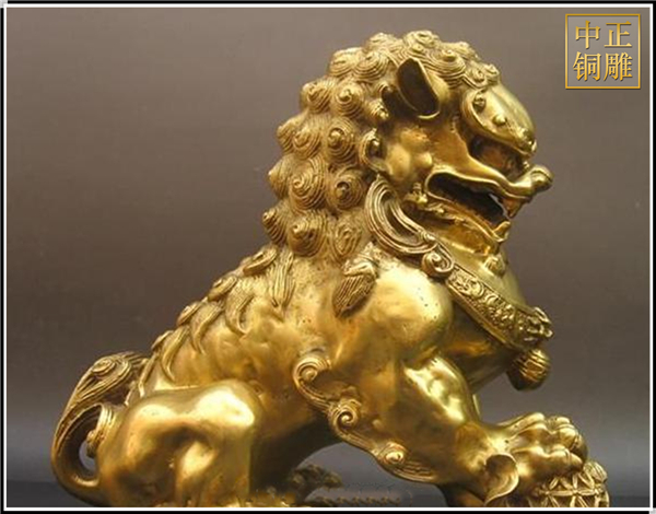 風(fēng)水銅獅子