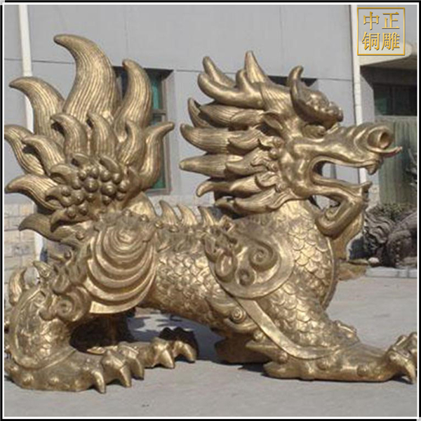 銅麒麟雕塑制作.jpg 銅麒麟雕塑制作.jpg