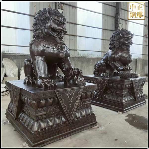 鑄銅獅子雕塑