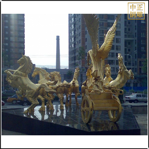 廠家直銷(xiāo)銅馬雕塑