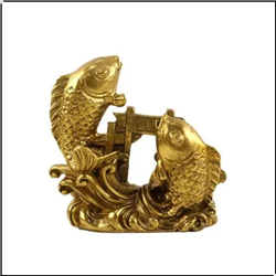 銅鯉魚(yú)躍龍門(mén)