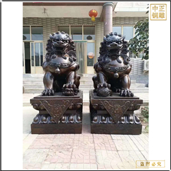 出售1.2米銅獅子現(xiàn)貨