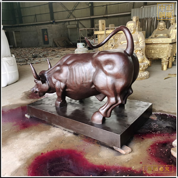 批發(fā)純銅華爾街牛