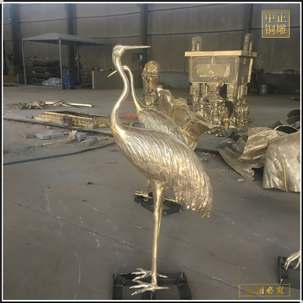 室外仙鶴銅雕塑.jpg 室外仙鶴銅雕塑.jpg