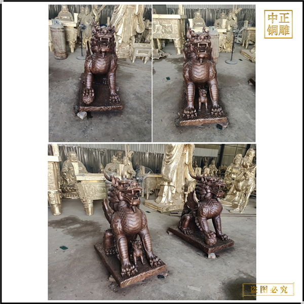 純銅1米銅麒麟鑄造廠.jpg 純銅1米銅麒麟鑄造廠.jpg