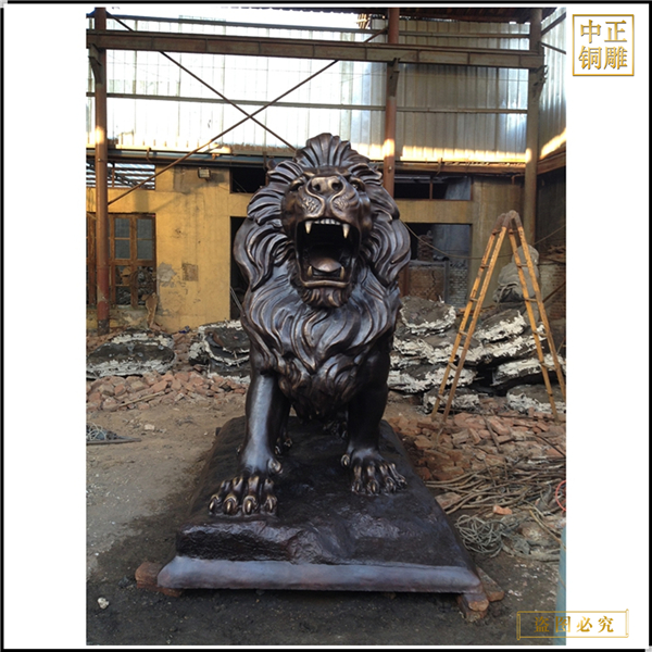 純銅匯豐銅獅子鑄造廠.jpg 純銅匯豐銅獅子鑄造廠.jpg