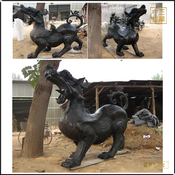 銅貔貅擺件鑄造 (2).jpg 銅貔貅擺件鑄造 (2).jpg