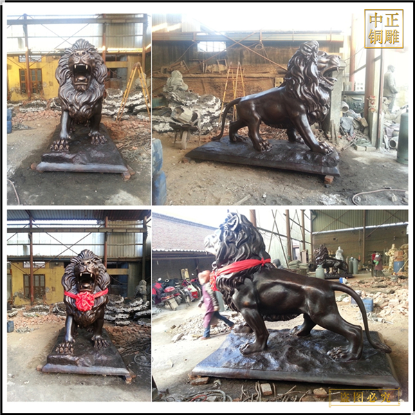 定做景觀黃銅獅子.jpg 定做景觀黃銅獅子.jpg