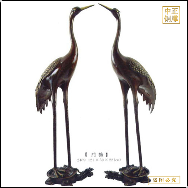 室外仙鶴銅雕塑鑄造.jpg 室外仙鶴銅雕塑鑄造.jpg