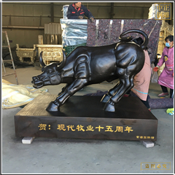 禮品銅牛雕塑價(jià)格