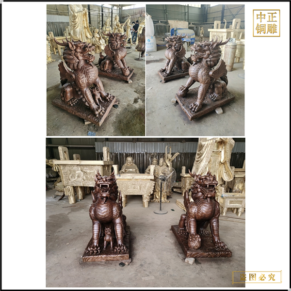門口銅麒麟制作加工.jpg 門口銅麒麟制作加工.jpg