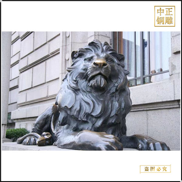 2.5米銅獅子制作