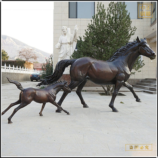 母子銅馬雕塑.jpg 母子銅馬雕塑.jpg