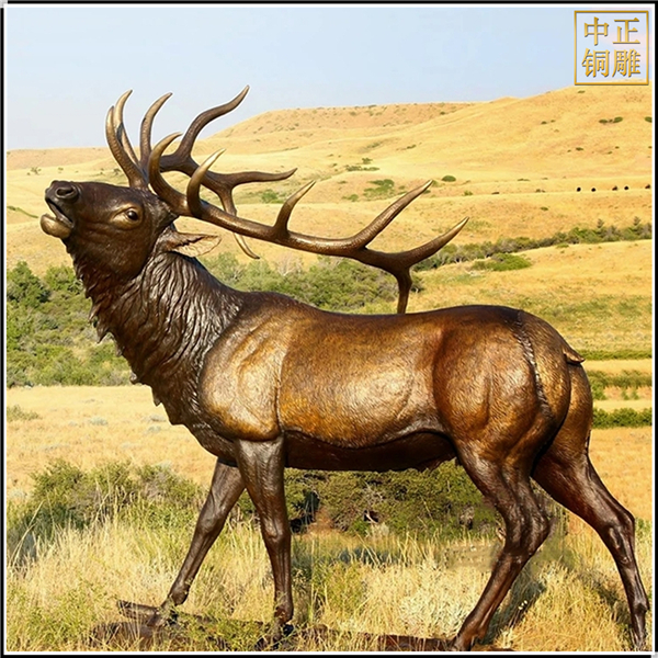 景觀銅鹿雕塑鑄造廠.jpg 景觀銅鹿雕塑鑄造廠.jpg